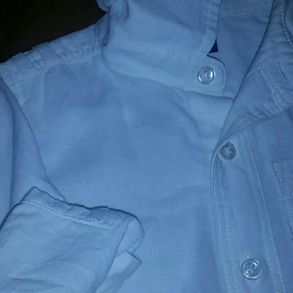 🔶️5 for $30🔶️ GAP linen shirt - Picture 2 of 2